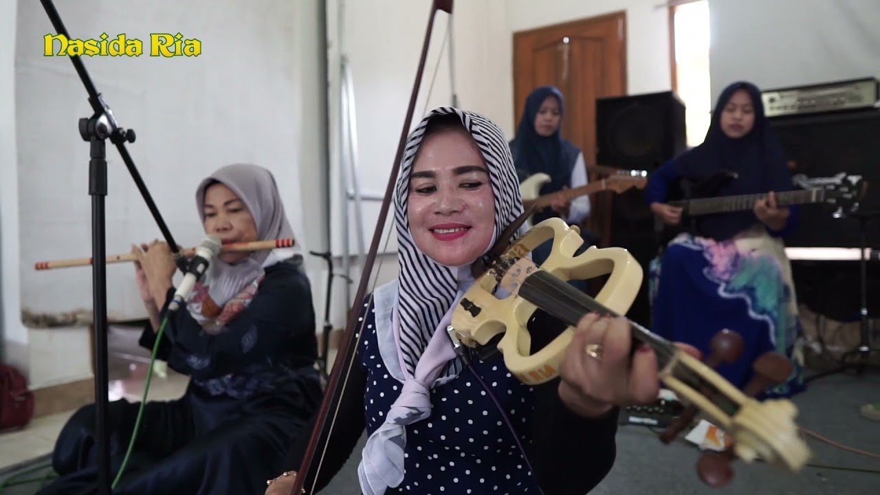 KALIMAT SYAHADAT - NASIDA RIA VOC Hj.AFUWAH LIVE LATIHAN TERBARU 2021 #nasidaria #qasidah #terbaru