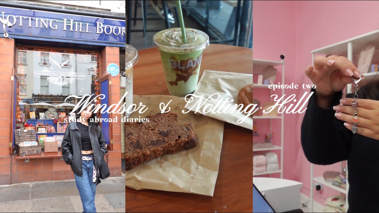 windsor, notting hill, & paddington ⋆˚꩜｡| london, study abroad, and shopping