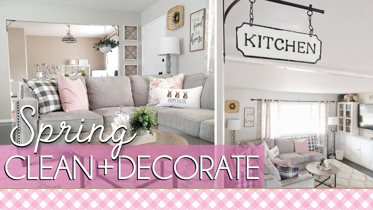 Decorate With Me Spring 2020 | Spring Decor Tour