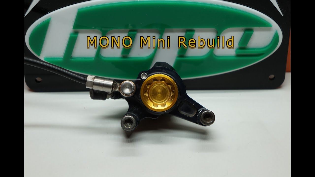 HOPE Mono Mini Caliper Rebuild. HBSPC41:MM2
