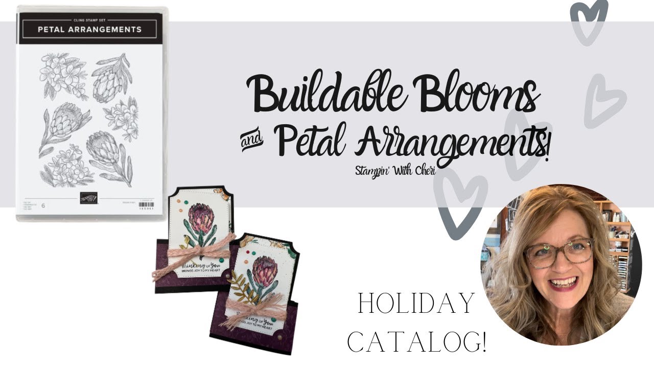 How To: Buildable Blooms with Stampin' Up! Petal Arrangement