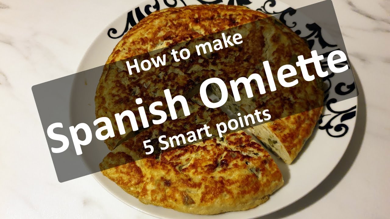 How to make a Healthy Spanish Omlette