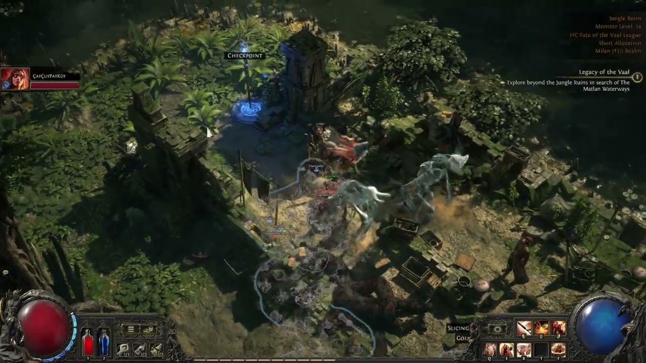 Path of Exile 2 - Hardcore Warrior - Jungle Ruins - EP39