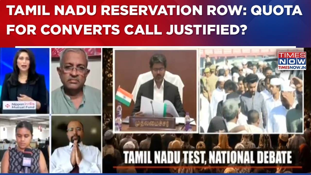 Vijay Govt Moves SC For Reservations Benefits To Muslim Convert; Quota For Converts Call Justified?