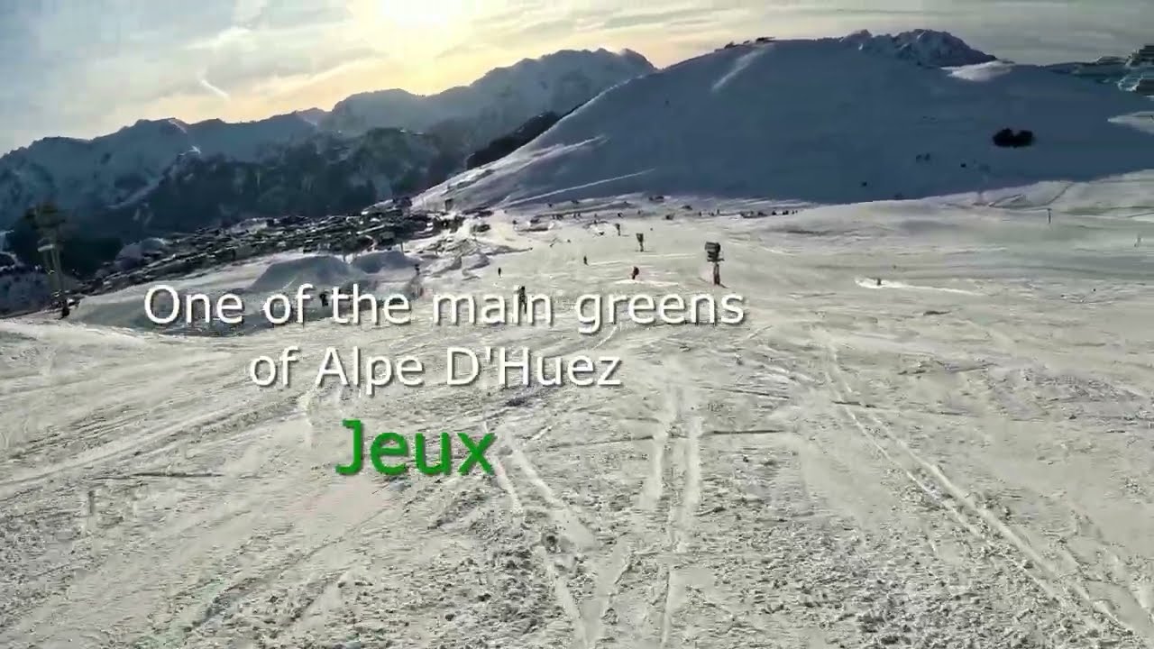 Alpe D'Huez: Just a few of its famous Green Ski runs around the village and beyond