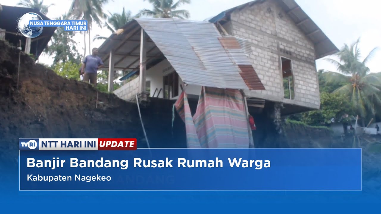 Banjir Bandang Rusak Rumah Warga