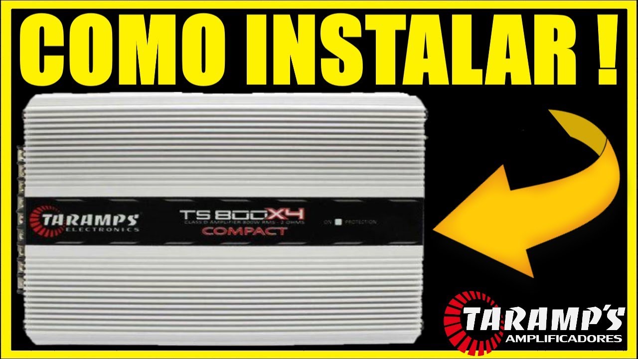 Como instalar taramps TS 800x4 Compact #ALANROD