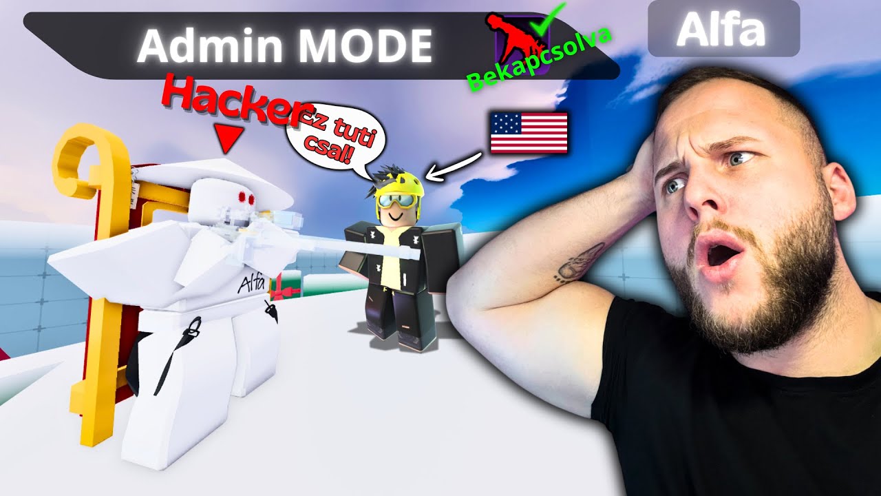 Roblox rivals, de Külföldi streamerek ellen kellett játszanom!