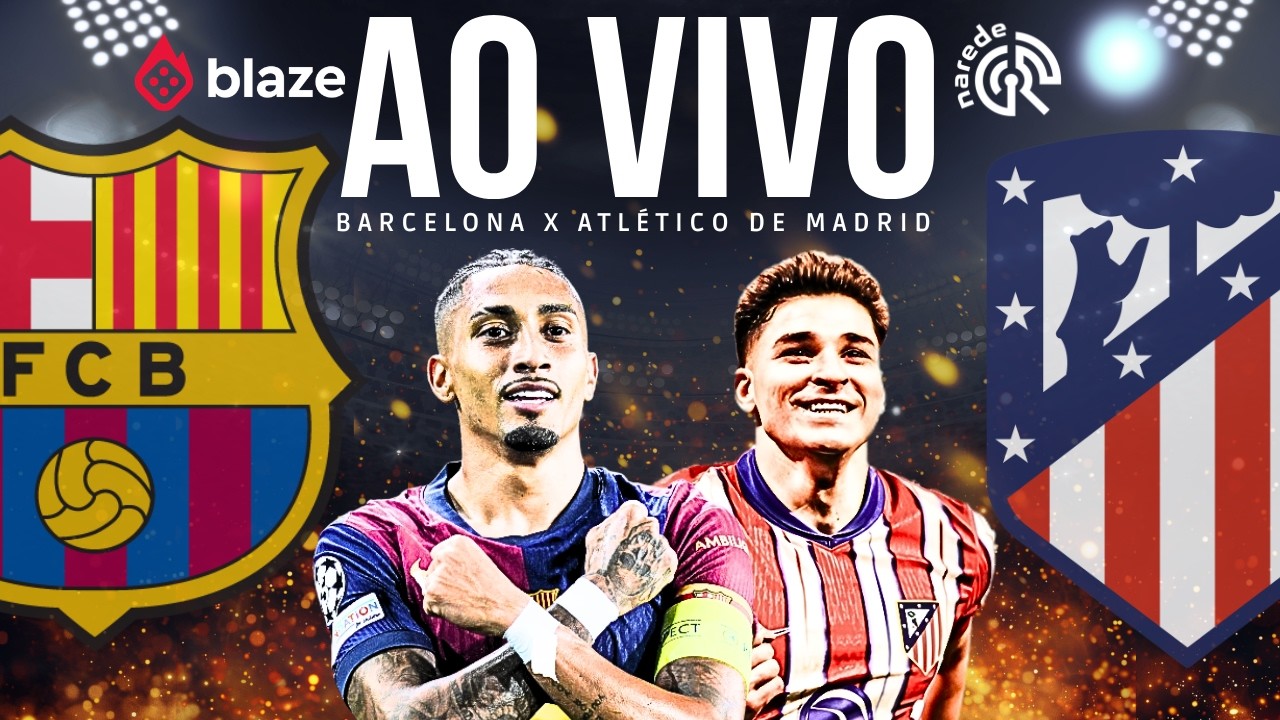 BARCELONA X ATL&Eacute;TICO DE MADRID AO VIVO | Jogo ao vivo agora pela Semifinal da Copa do Rei