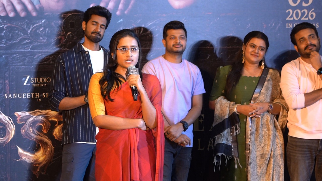 Director Manasa Sharma Speech At Rakasa Movie Teaser Launch Event | Sangeeth Shobhan | Niharaika