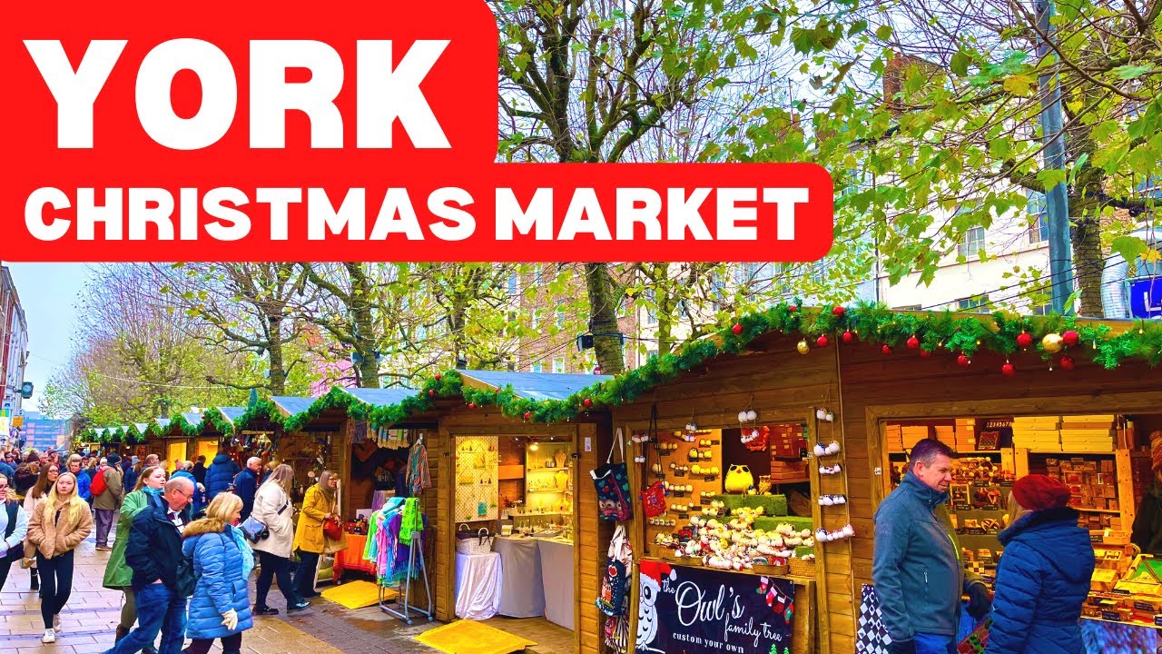 BEST Christmas Market in the UK - York Christmas Market 2023 Plus the Shambles at Christmas!