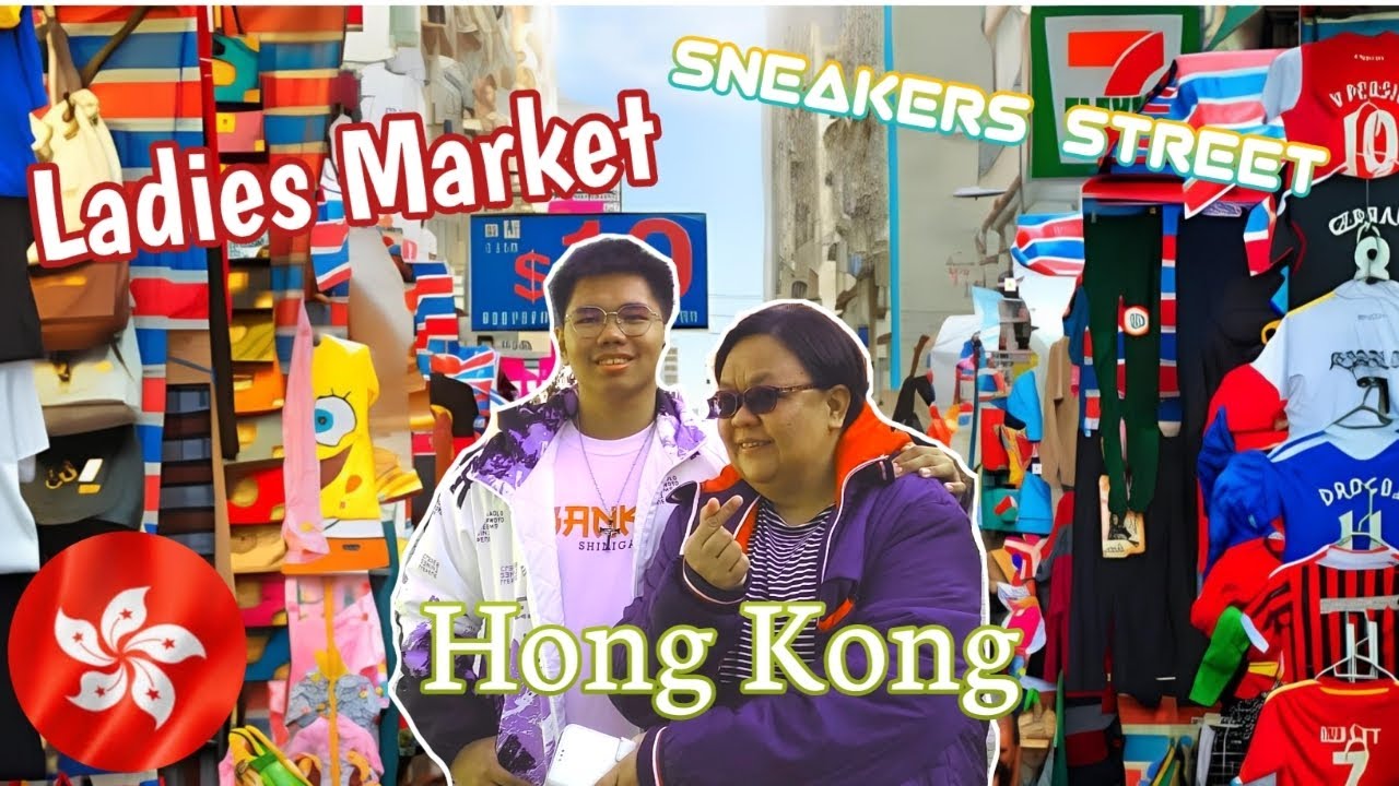 Hong Kong Day 2: Ladies Market and Sneakers Street.