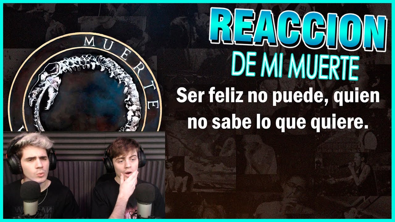 ARGENTINOS REACCIONAN A Canserbero - De Mi Muerte [Letra]