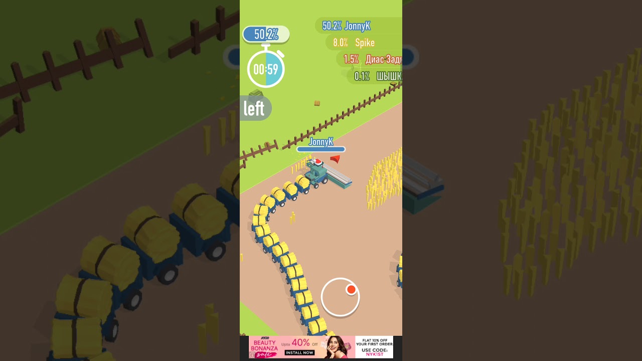 Harvest.io - Farming Arcade in 3D 🚜 #h1 @jonnyk4899