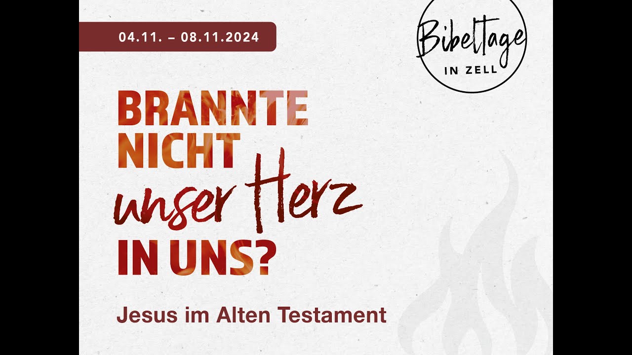 Bibeltage2024 in Zell | 2. Abend | Jesus, der Schmerzensmann | Dr. Tobias  Eißler