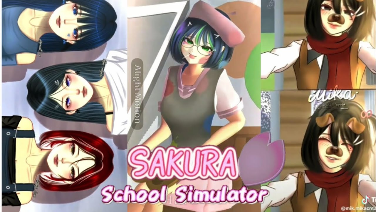 Kumpulan Video TikTok Sakura School Simulator || part #20 