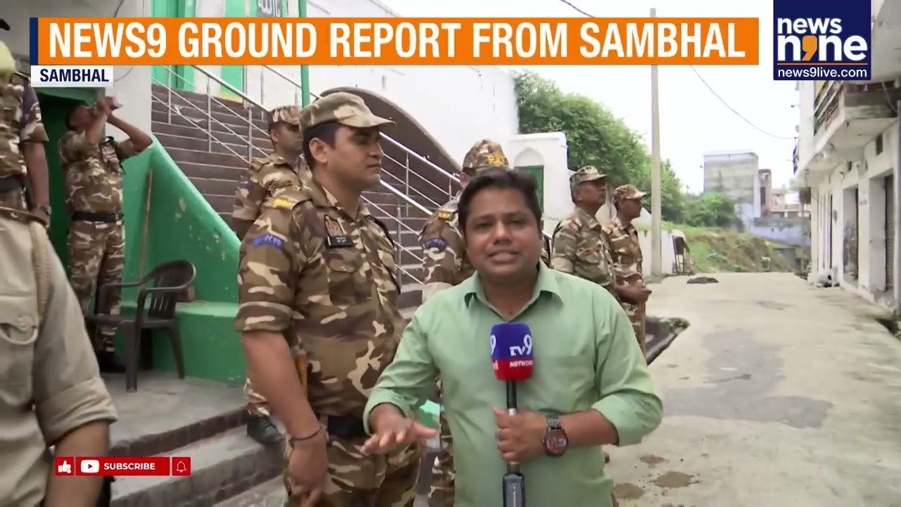 Sambhal on Edge: Shahi Jama Masjid Report Sparks High Alert | News9 Ground Report