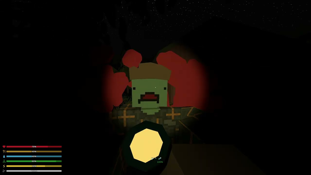 una aterradora noche oscura; unturned