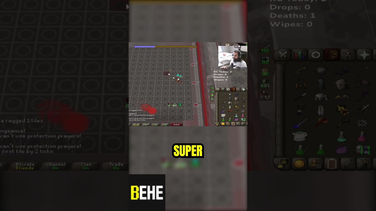 The Real Learner Raid Experience #runescape #gaming #funny #comedy #livestream #clips #osrs