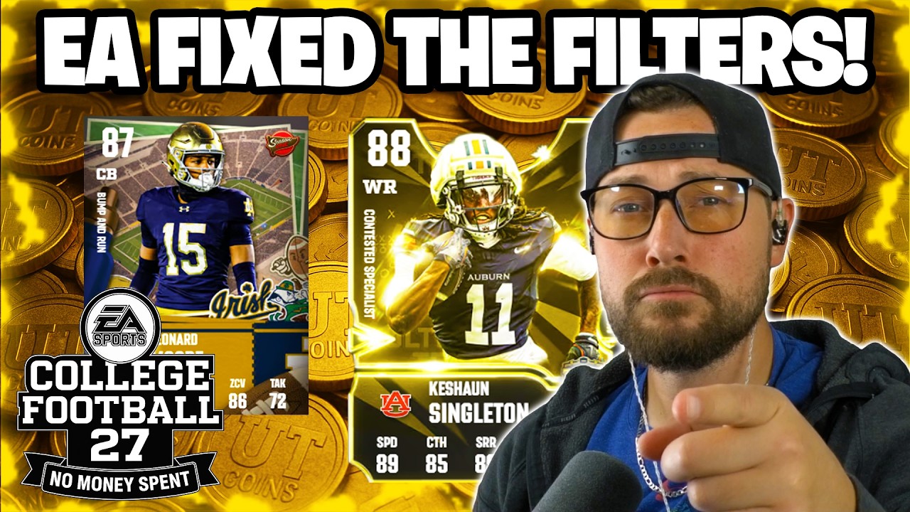 ЛУЧШИЙ НОВЫЙ фильтр для снайпинга после обновления EA! (Монеты CFB 27 Ultimate Team)