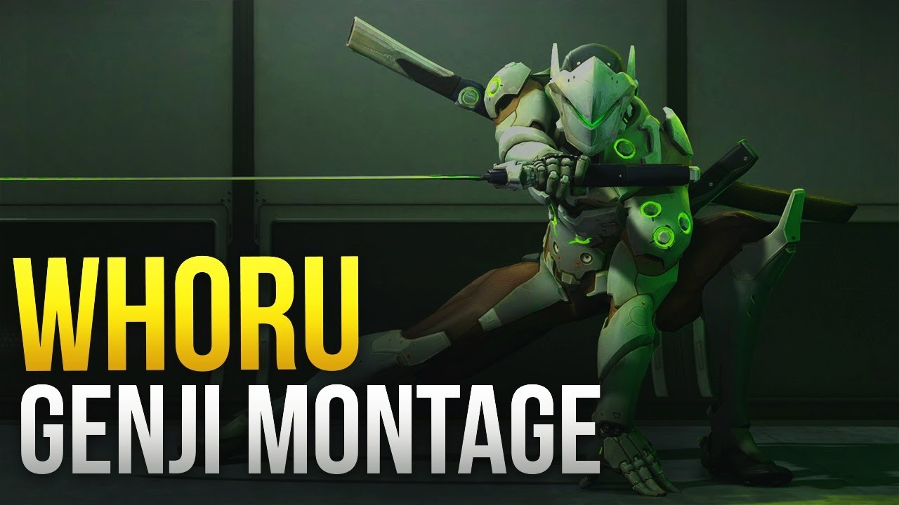 Whoru - INSANE Genji Pro Montage - Overwatch Montage