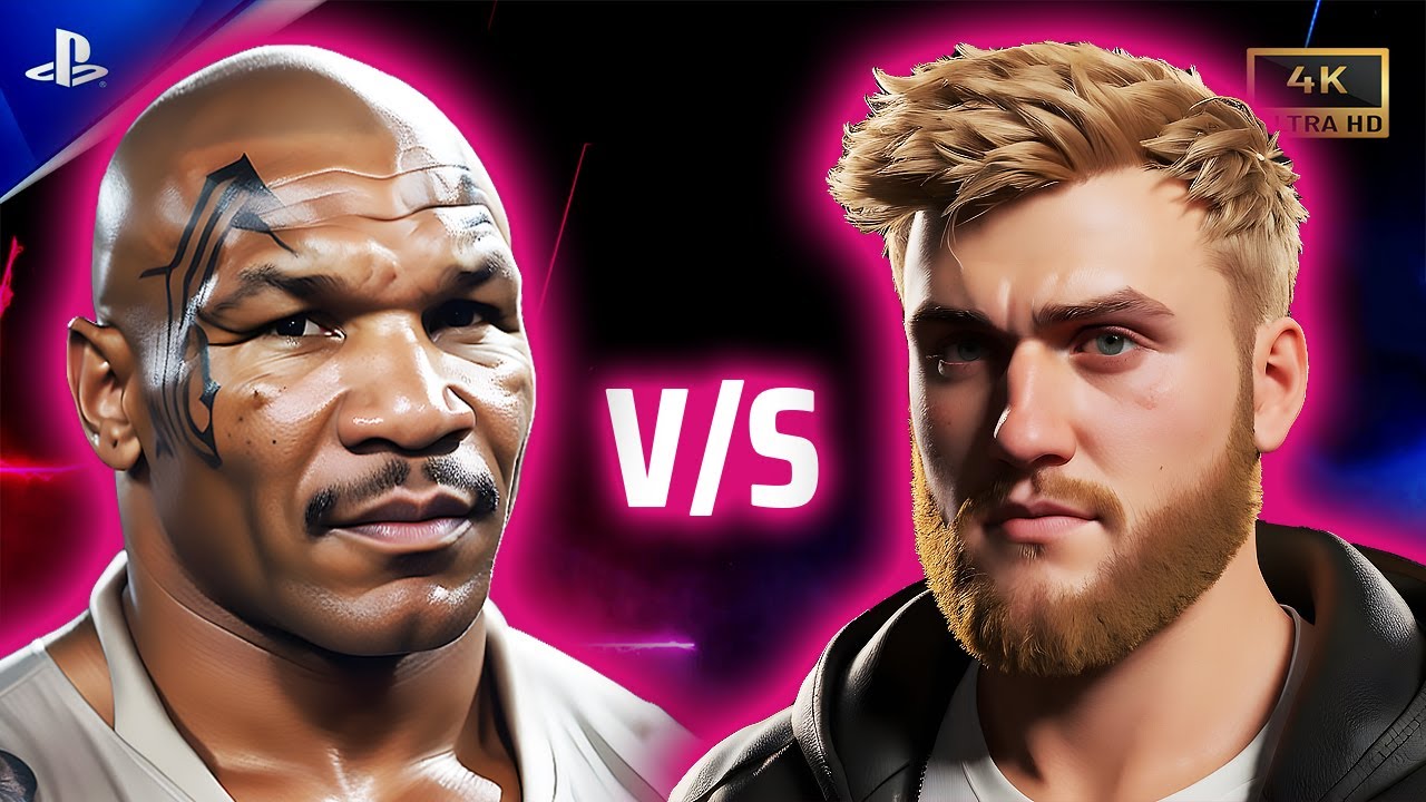 Old Mike Tyson vs Prime Jake Paul UFC 5 | The Netflix Fight