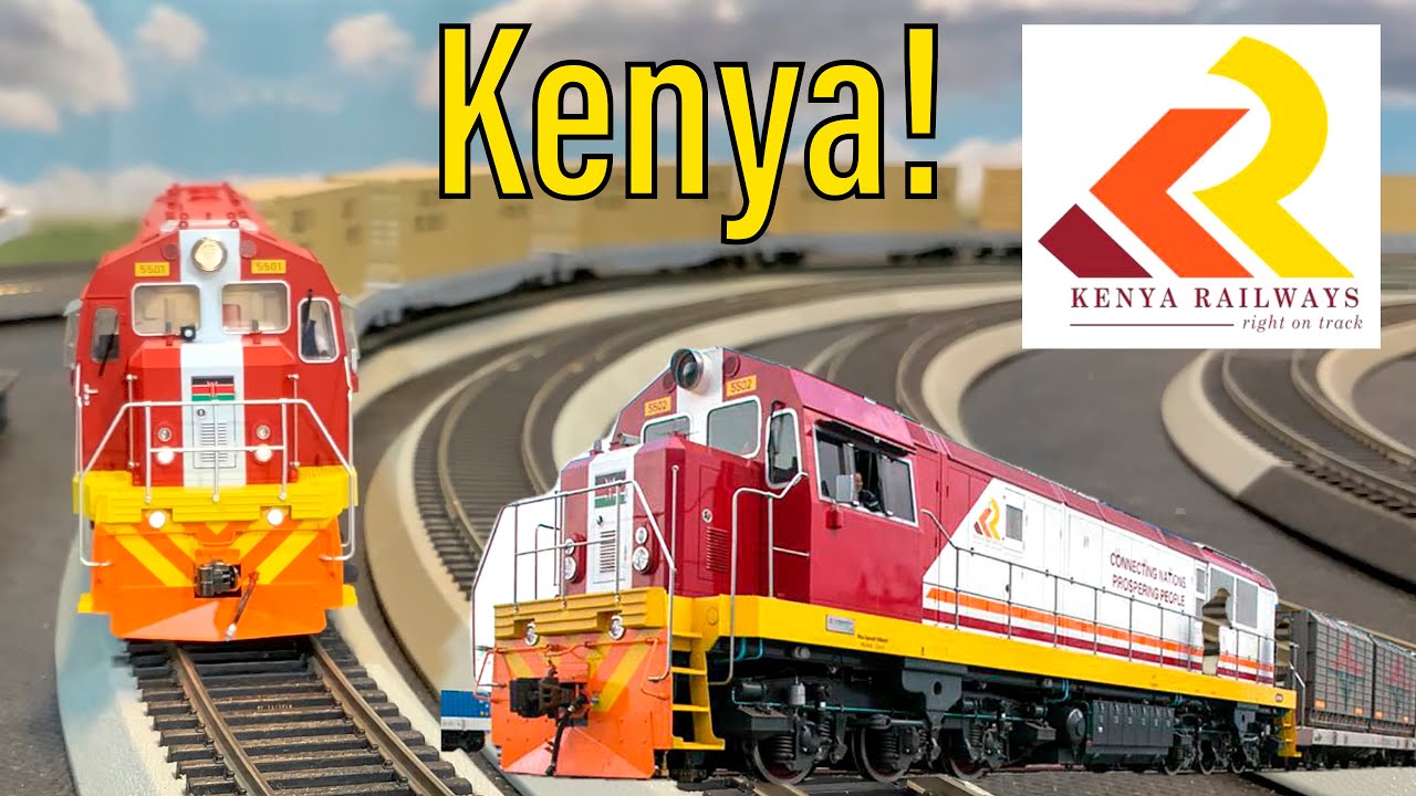Shortline Histories: Kenyan Rail Standard Gauge Railroad / Chang Ming HO Scale Dong Feng 7G (DF7G)
