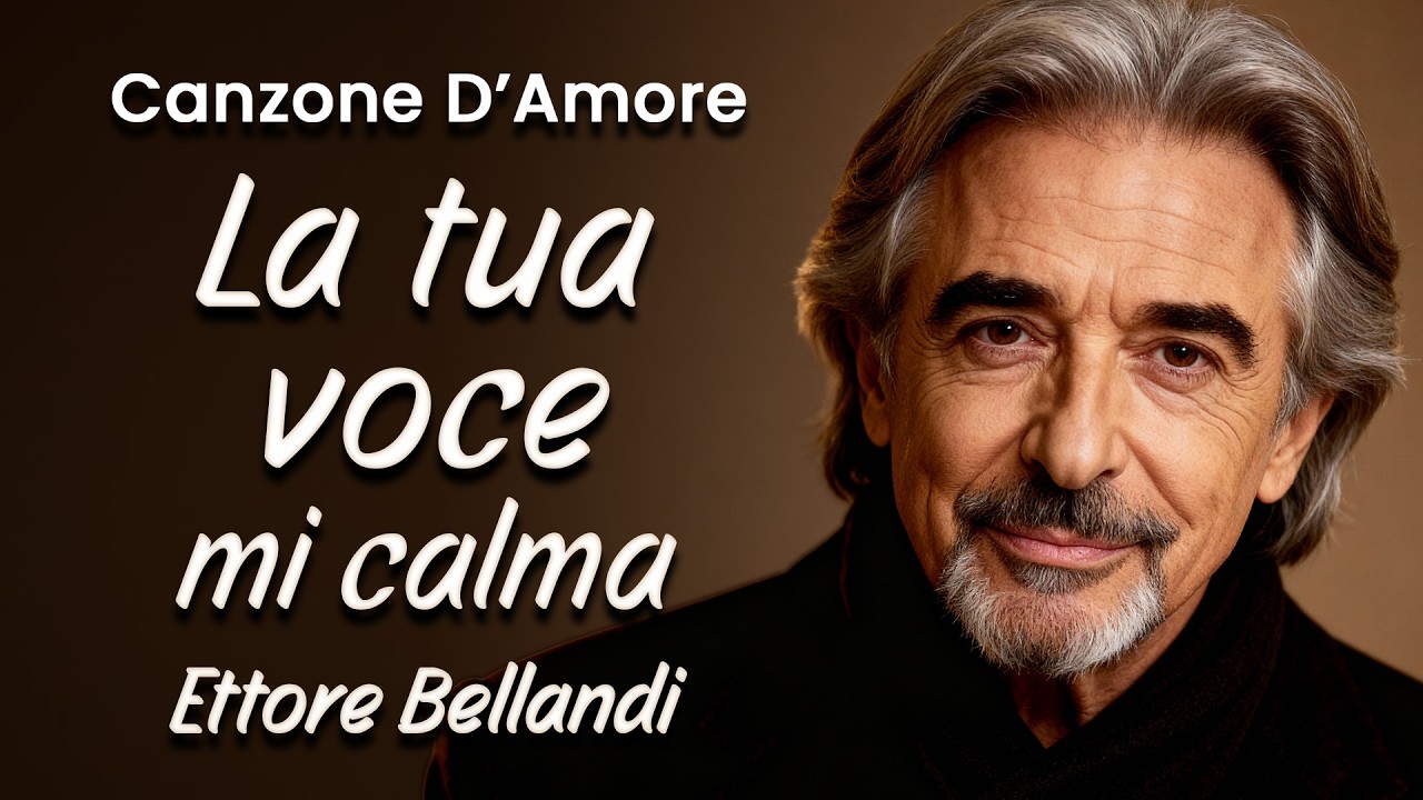🎵 E se la voce che ti calma fosse proprio questa? ❤️  “La Tua Voce Mi Calma” – Ettore Bellandi