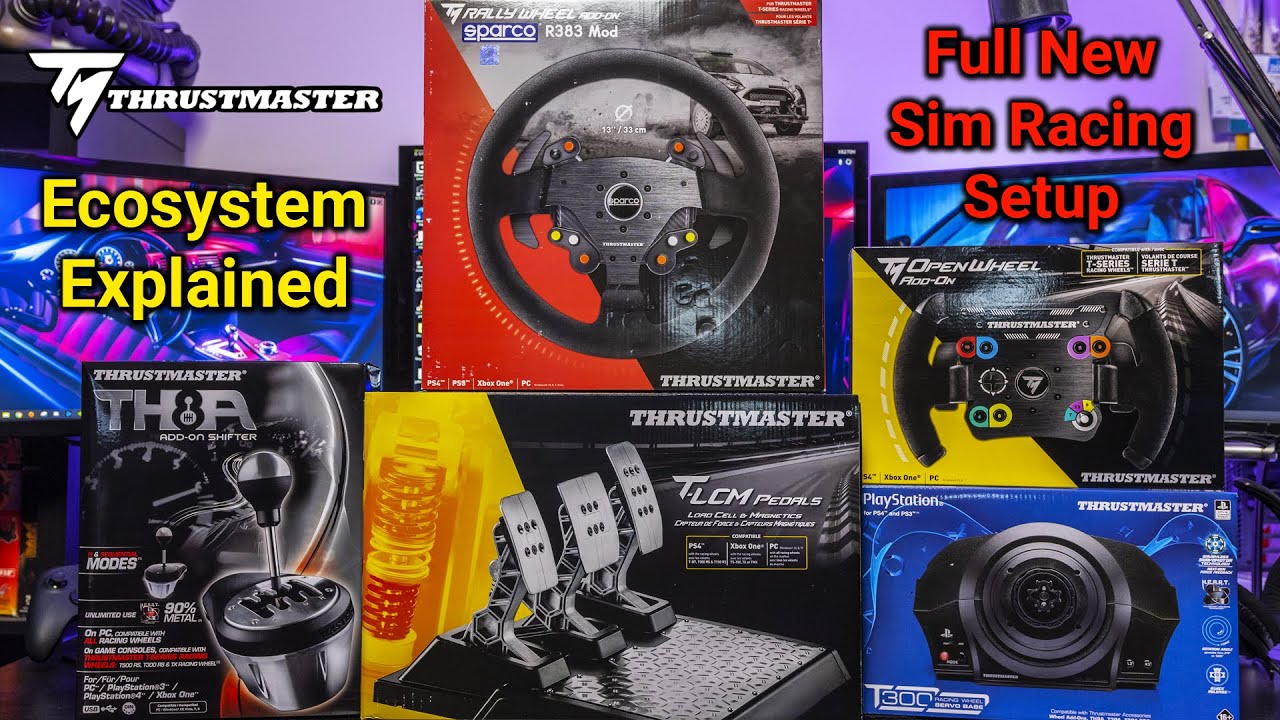 Thrustmaster Ecosystem Explained - Best Sim Racing Setup?