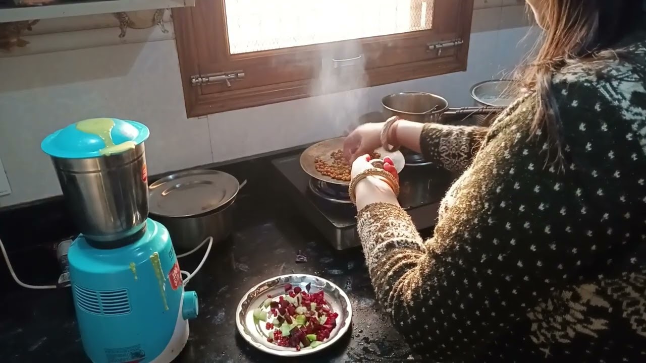 # Special nasta# enjoy with family # last me popot ho gya sab.🤣😂