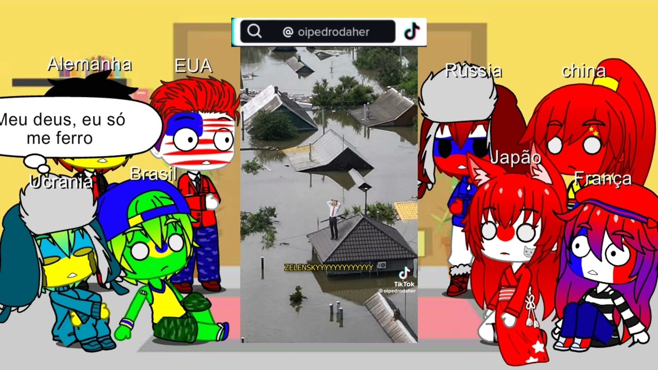 Países reagindo ao seus tiktok (Parte 11)