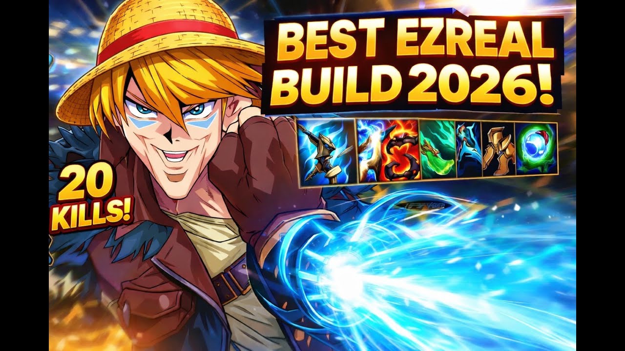 ESTA BUILD DE EZREAL ESTÁ ROTÍSIMA 😱 | 20 KILLS | TEMPORADA 2026