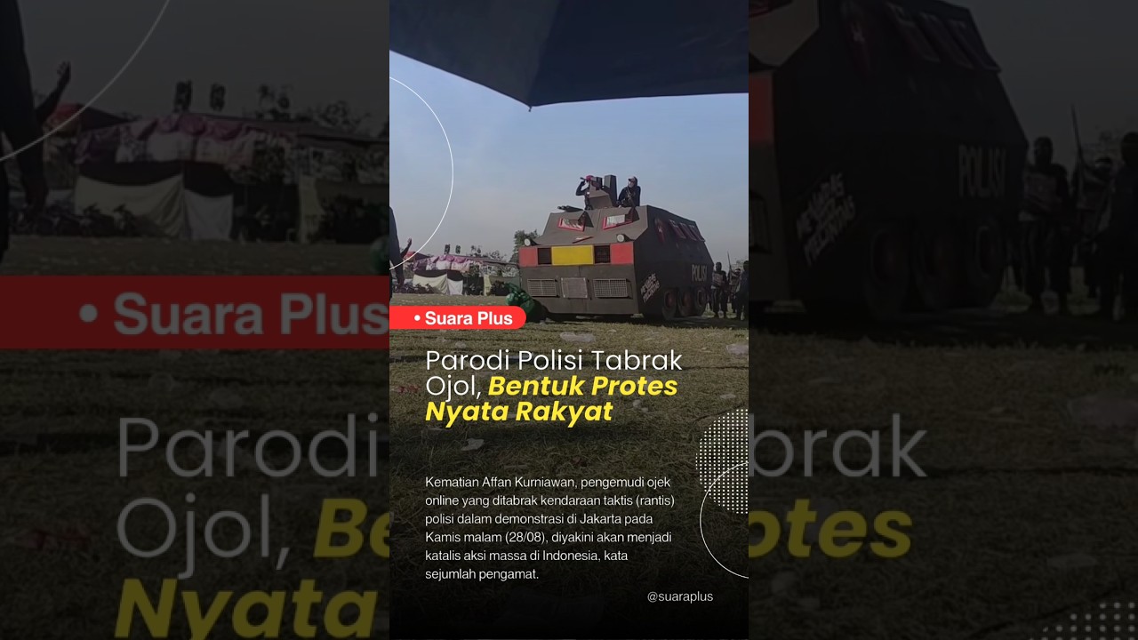 Bentuk Protes Rakyat Pada Pihak Kepolisian! #viral #ojol #brimob #shorts #video
