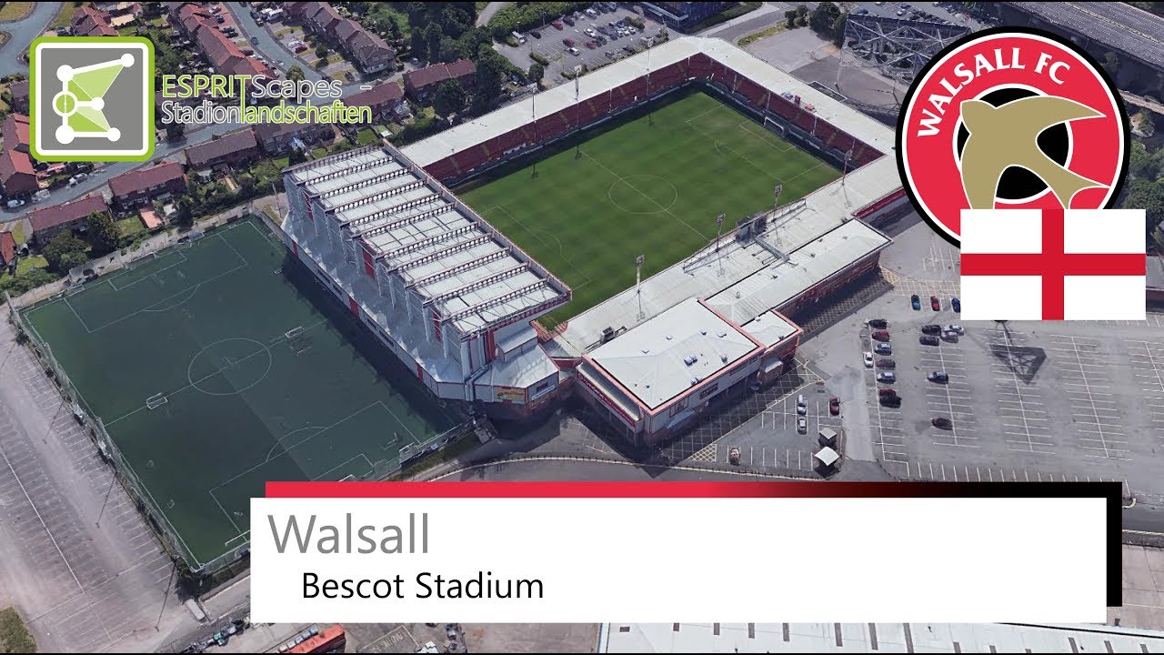 Bescot Stadium | Walsall F.C. | Google Earth | 2016