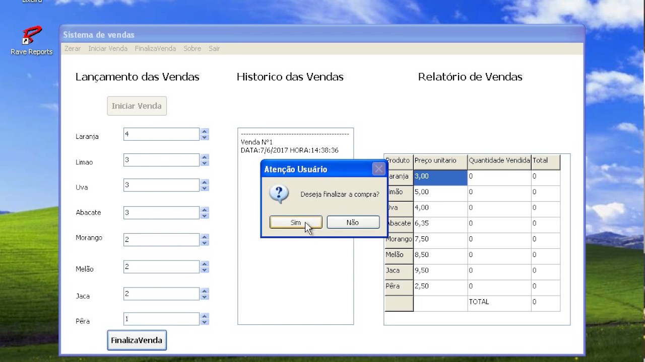 Delphi- Programa de vendas -Sales program delphi