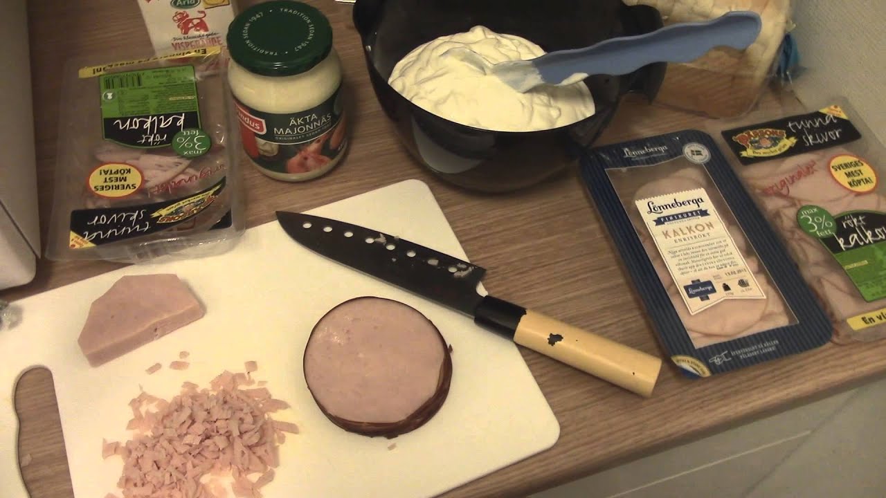 COOKING With AnderZEL E03 - Sandwich Cake (Sm&ouml;rg&aring;st&aring;rta)