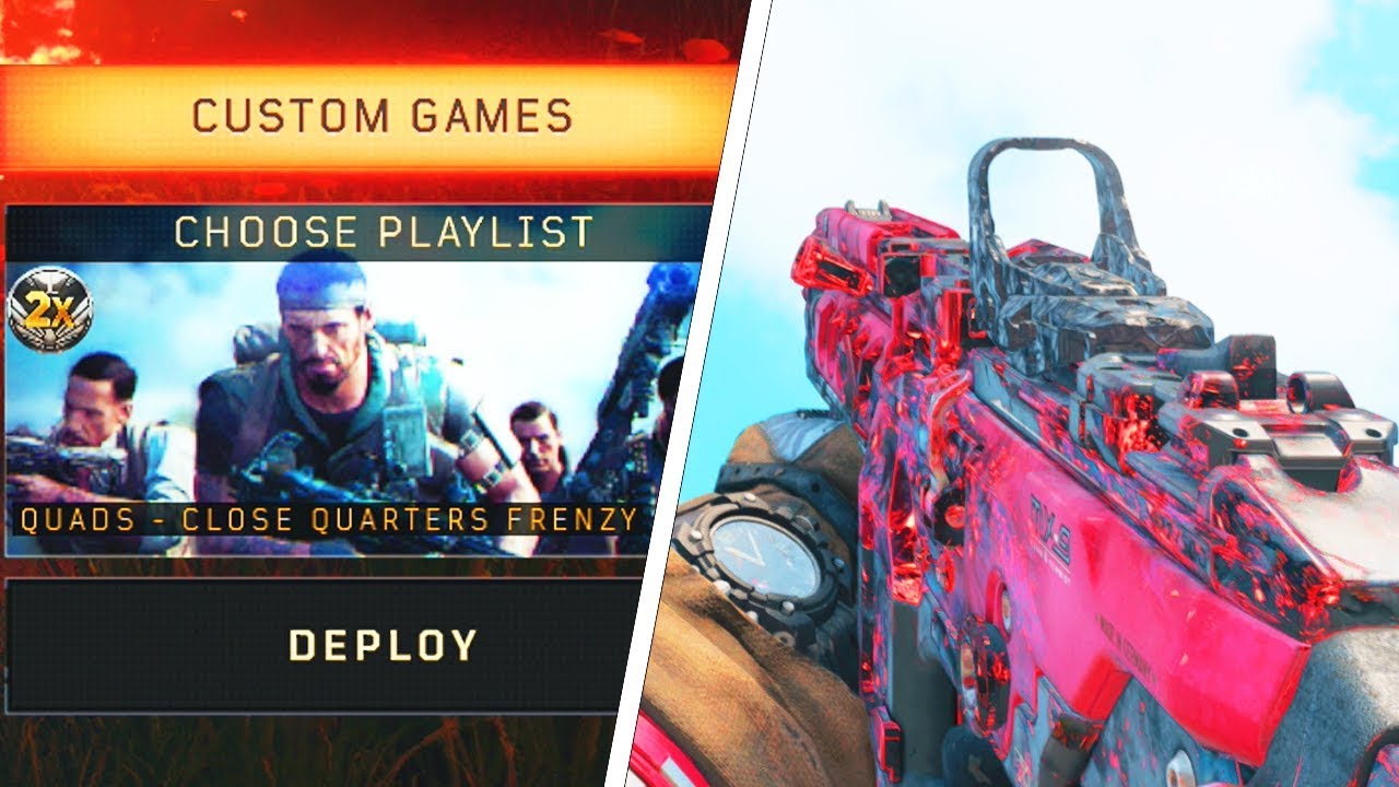 The NEW 1.10 Update In Black Ops 4! (Blackout Custom Games, Camos, & More!)