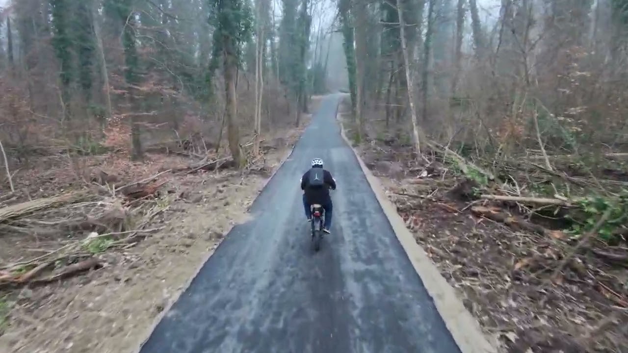Nouvelle Piste Cyclable M2A Mulhouse - Bruebach