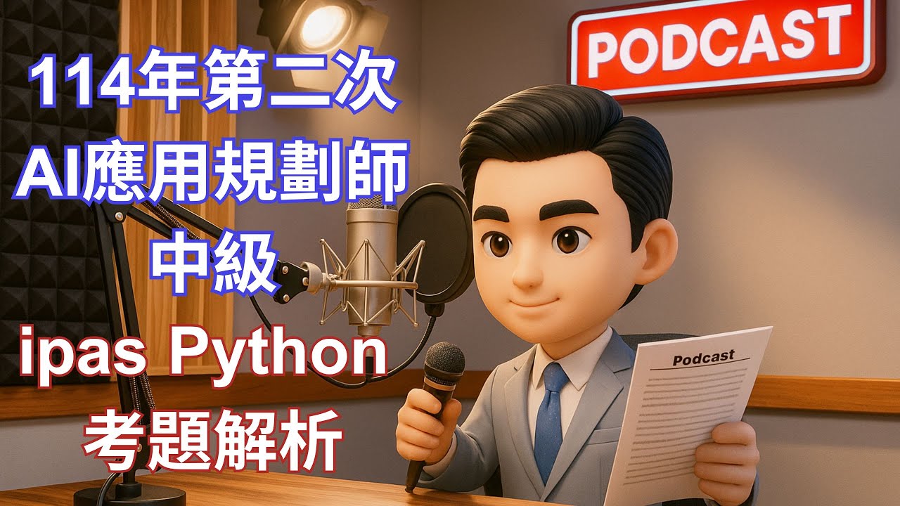 IPAS Python 題型｜AI應用規劃師 中級 科目3｜參數量計算、VGG16 運算量、PyTorch 凍結層、MATPLOT 實作
