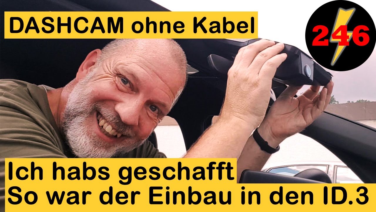 Selbsteinbau der Dashcam FitcamX in mein E-Auto obwohl ich sowas noch nie gemacht habe
