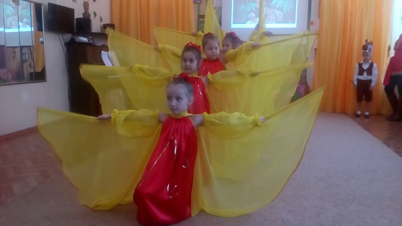 Танец жар-птиц в детском саду
