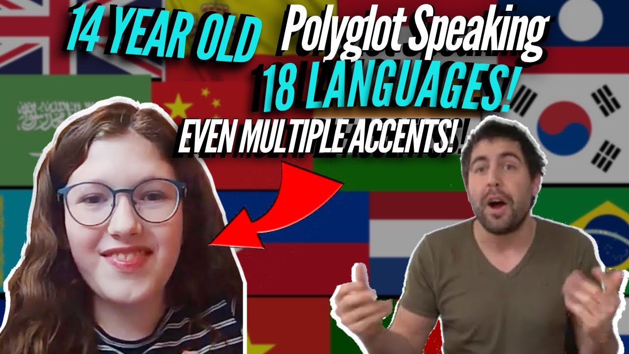 14 year old Polyglot speaking 18 languages, even Multiple Accents!