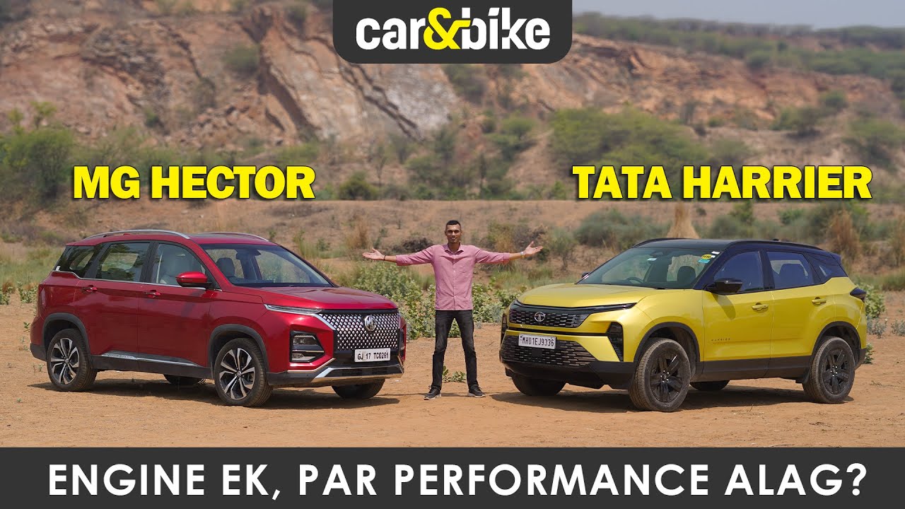 MG Hector Vs Tata Harrier: Diesel SUVs Ki Takkar