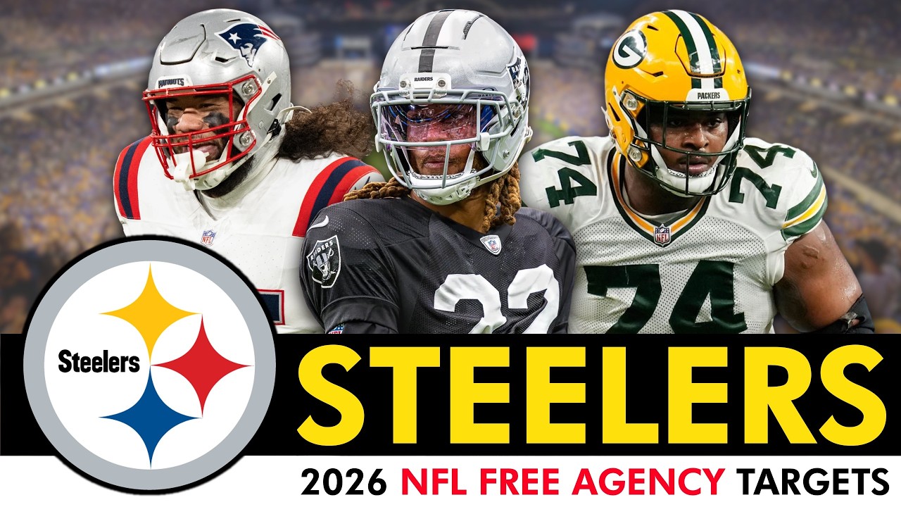 2026 Pittsburgh Steelers Free Agency Targets At EVERY Position Of Need Heading Into NFL Free Agency