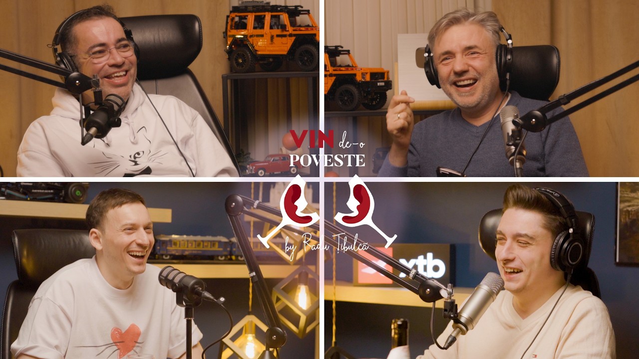 RĂZVAN POPESCU, DENIS ROABEȘ & CĂTĂLIN STRIBLEA LA VIN DE-O POVESTE by RADU TIBULCA🍷| PODCAST | #258