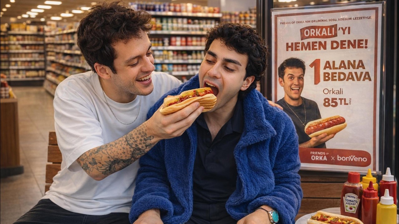 ORKUN IŞITMAK'IN SOSİNİ YEDİM! 🤤 (büyük ve lezzetli)