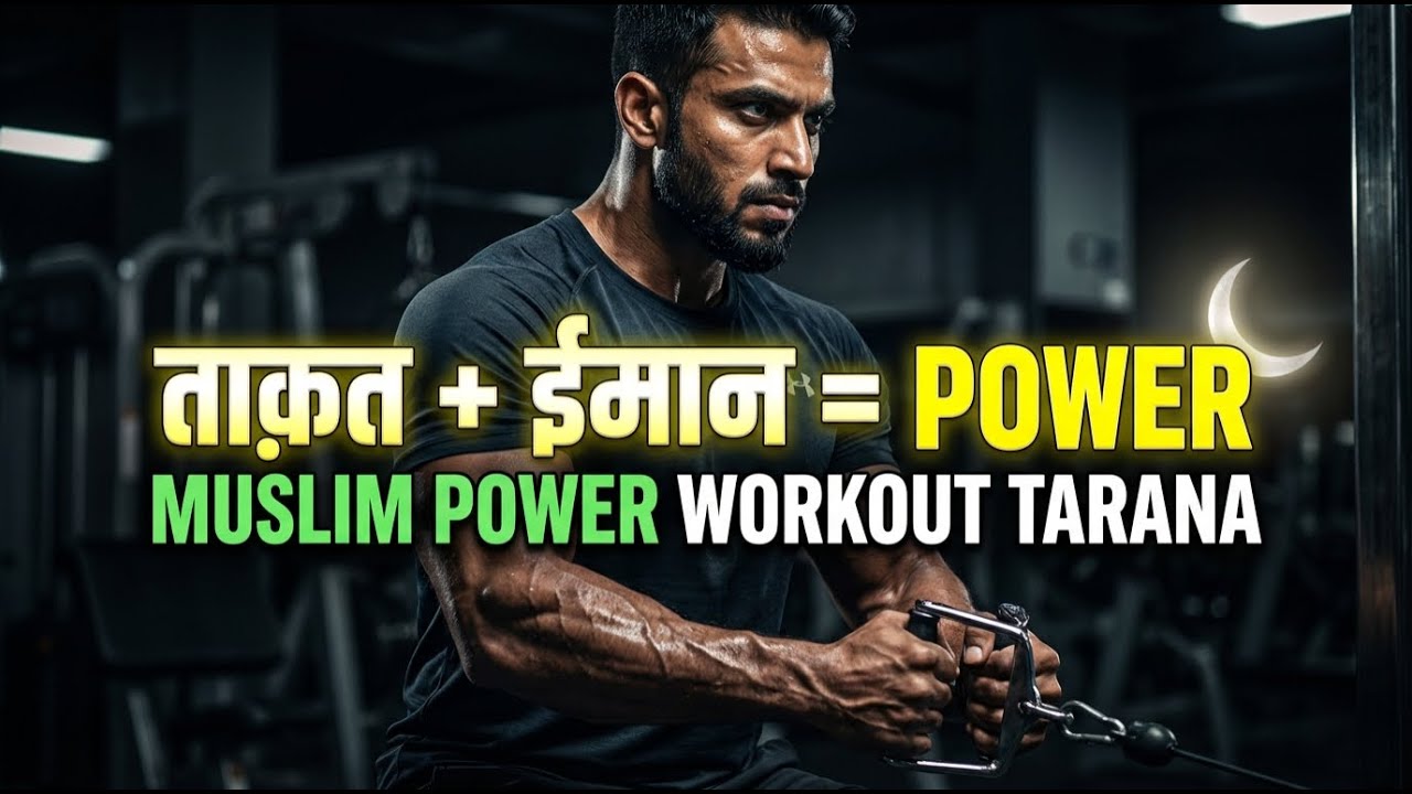 Islamic Gym Power Workout Tarana | Allahu Akbar Motivation Workout Song | New Best Motivational Naat