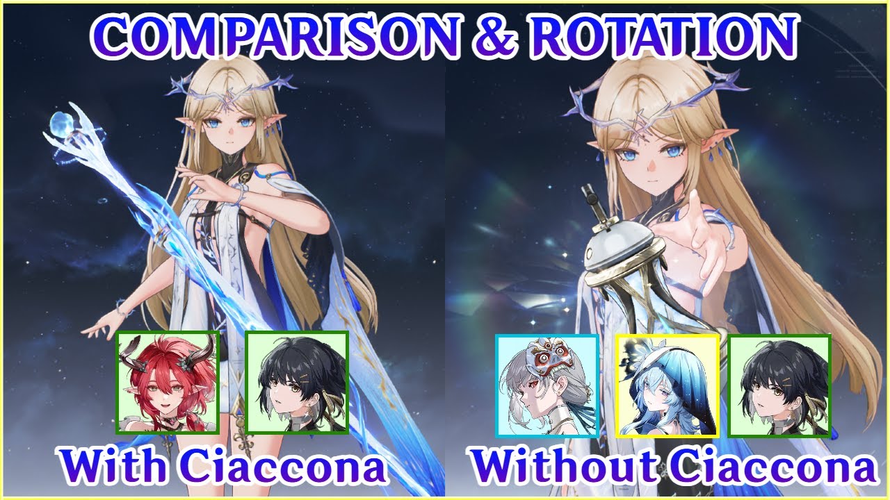 Is Ciaccona Needed!? S0R1 Cartethyia Team Comparison & Rotation Showcase | Wuthering Waves 2.4