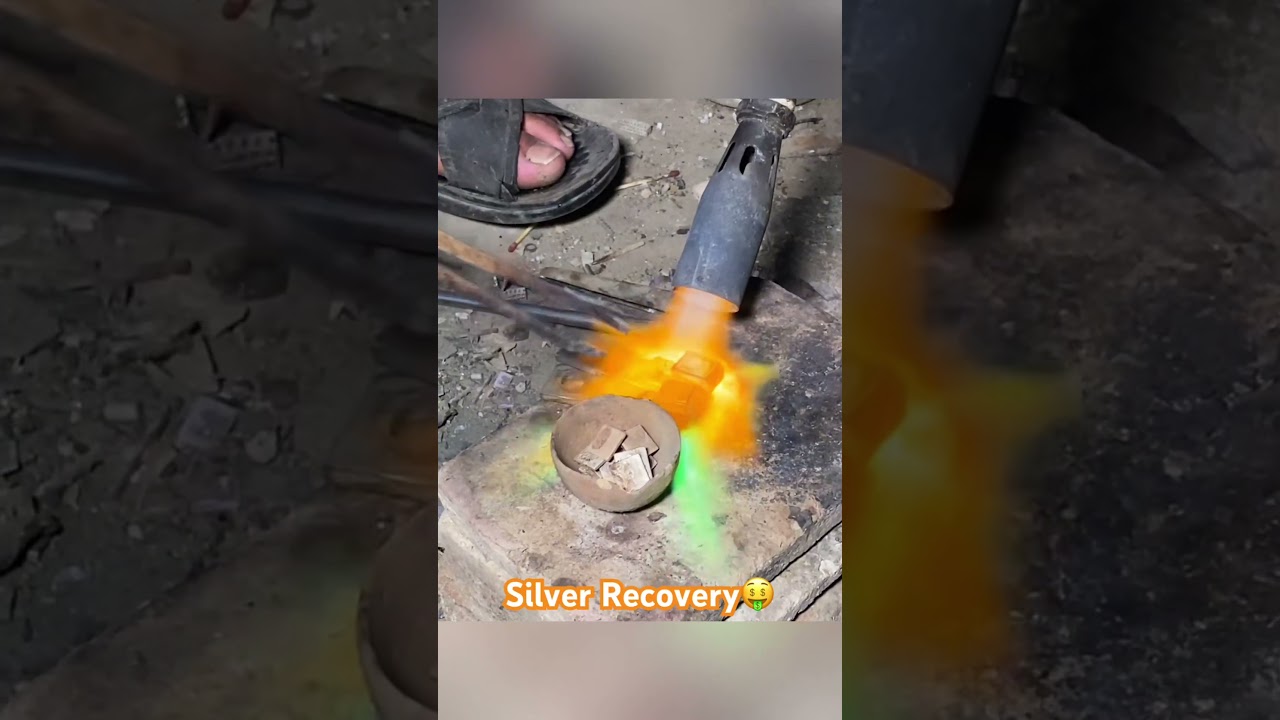 Silver Recovery full video in profile #goldextraction #goldmining