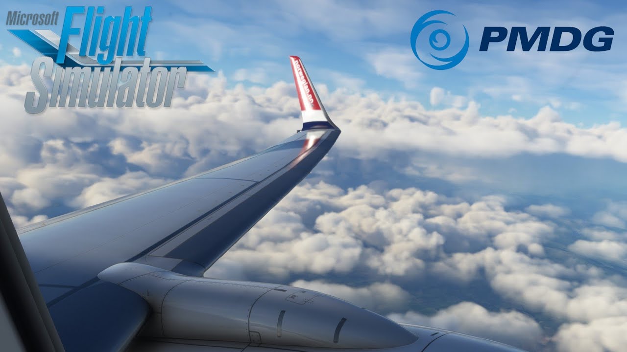 MSFS 2020 | Crosswind landing on contanimated runway | PMDG 737-800